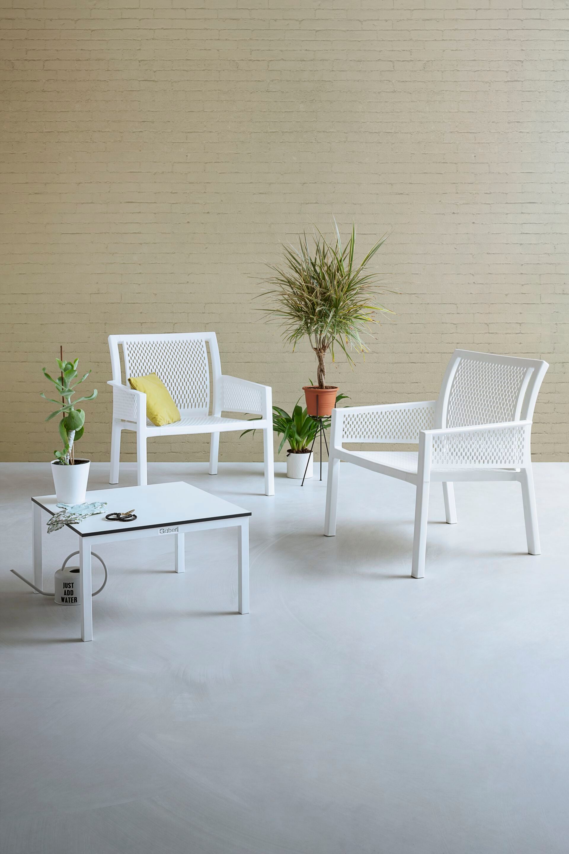 Низкий квадратный / прямоугольный журнальный столик в Compactop® GABER Claro / Step ARCH-00151768 - Вид №5