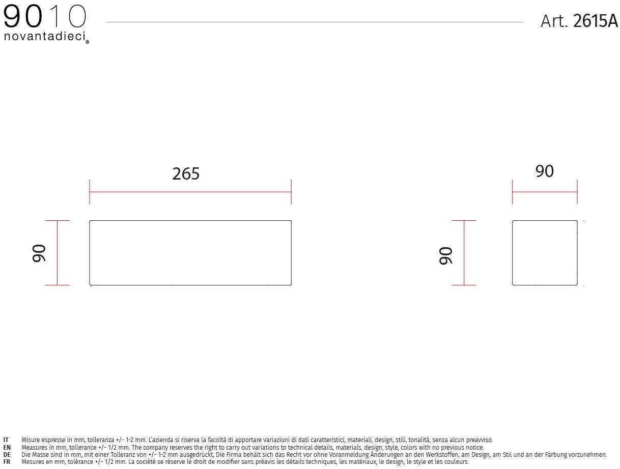 9010 novantadieci Аппликация светодиода из керамики  2615a  - Вид №4