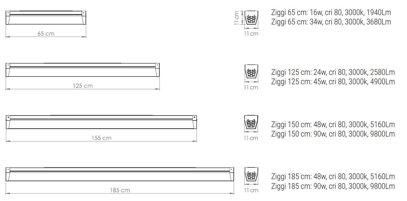 Металлический настенный светильник / потолочный светильник Studio Beam Linear Pendants ARCH-00039711 - Вид №9