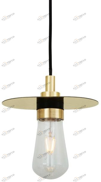 Mullan Lighting Подвесной светильник с прямым светом ручной работы из латуни Kai Mlbp013