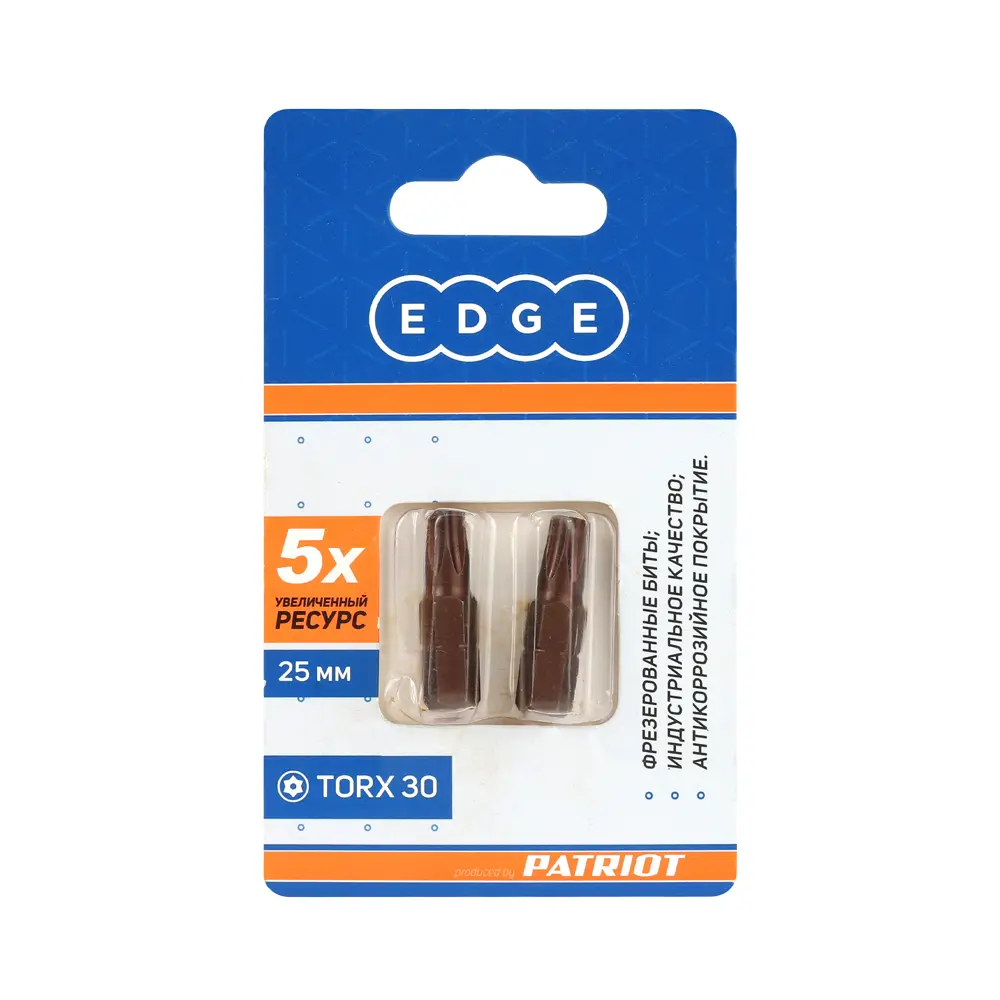 Бита Edge by Patriot 818010021 T27x25 мм, 2 шт. 88460807 STLM-2200843  - Вид №1
