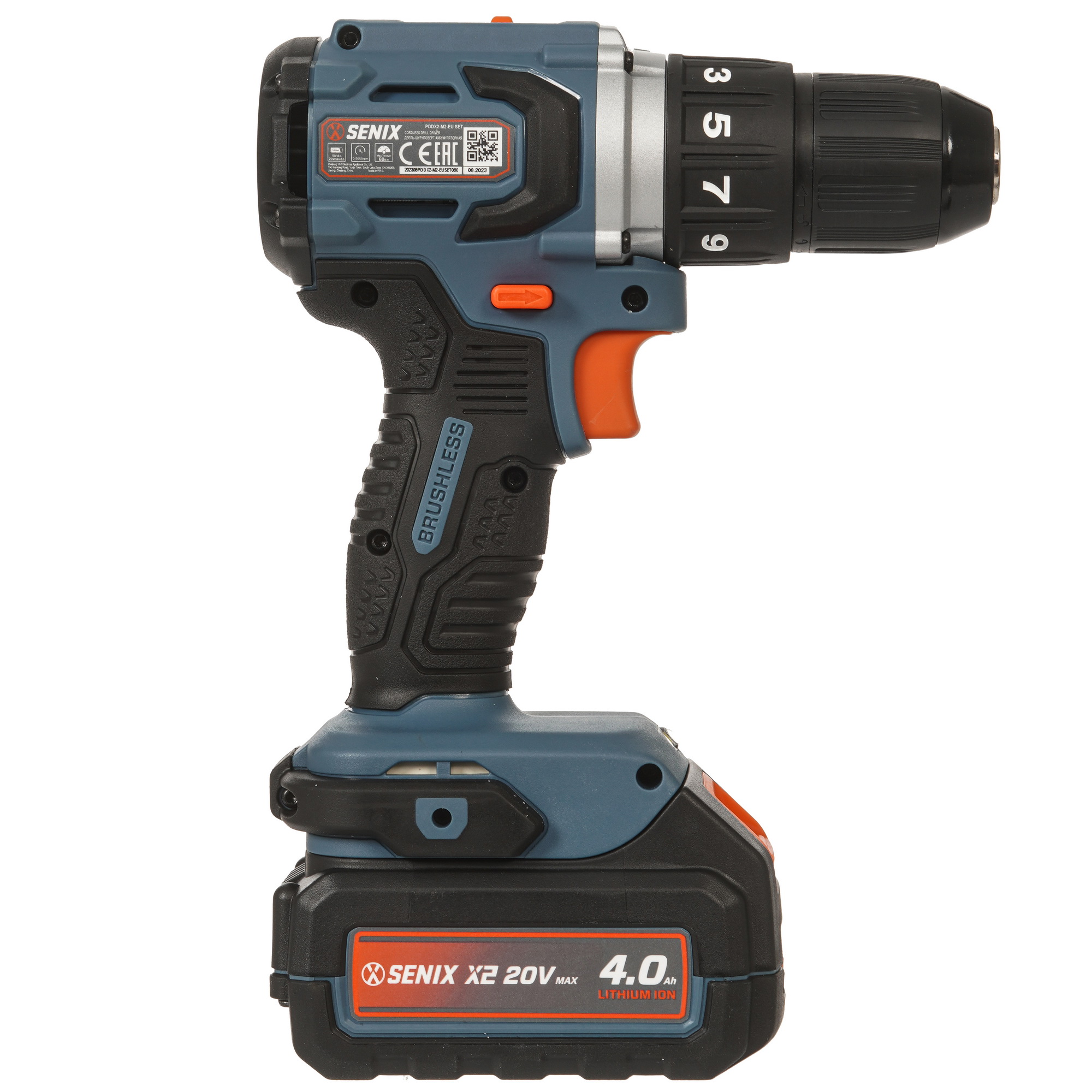 Дрель-шуруповерт SENIX PDDX2-M2-EUSET 20 Volt Max X2 9067908 STDN-0022502 - Вид №2