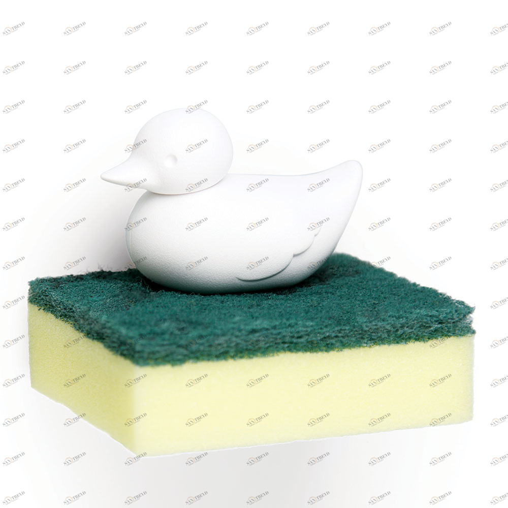 Держатель для губки белый Duck QUALY  00-3871527 Белый 
