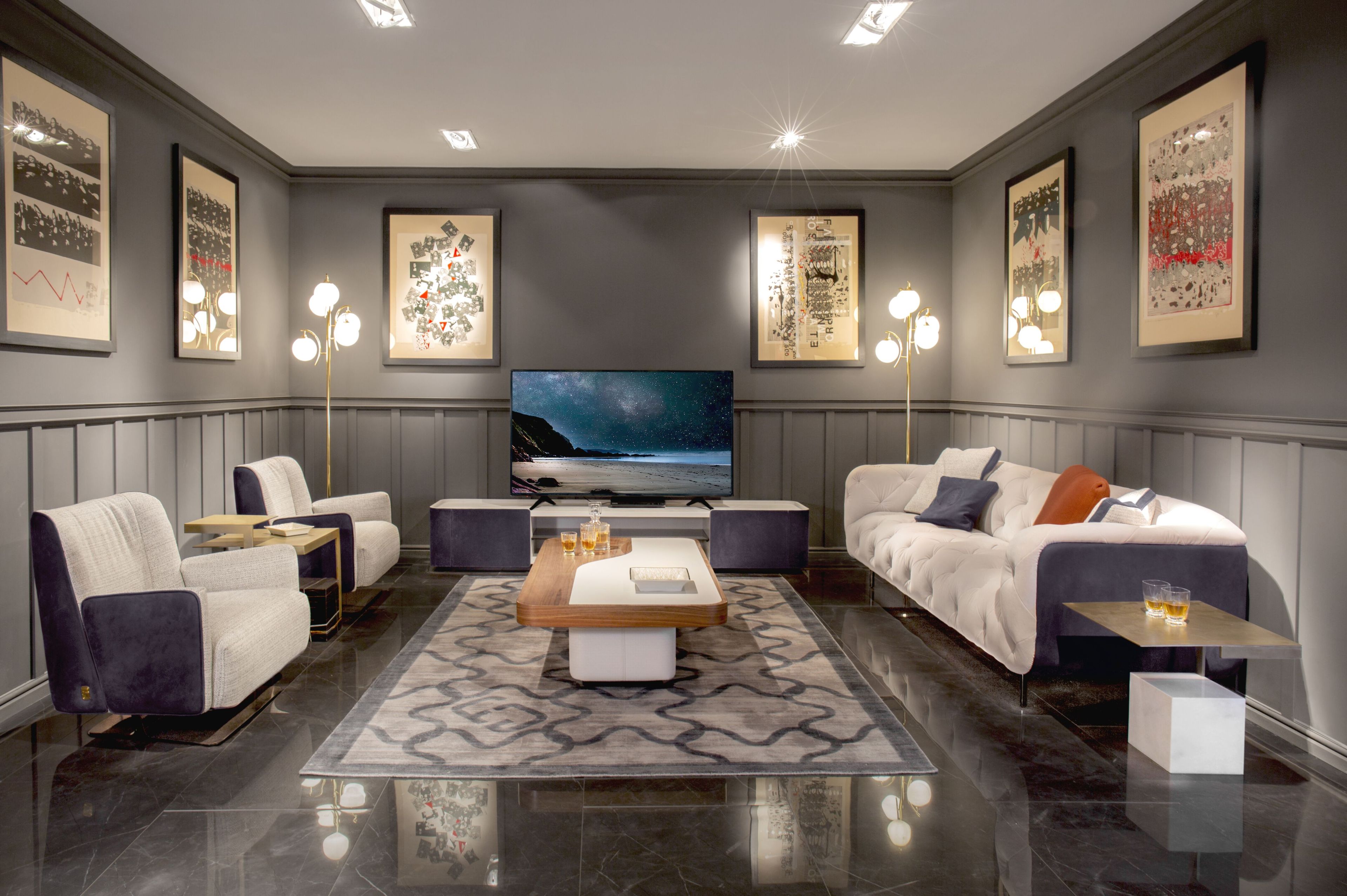 Тканевое кресло с подлокотниками Formitalia ARCH-00029416 - Вид №5