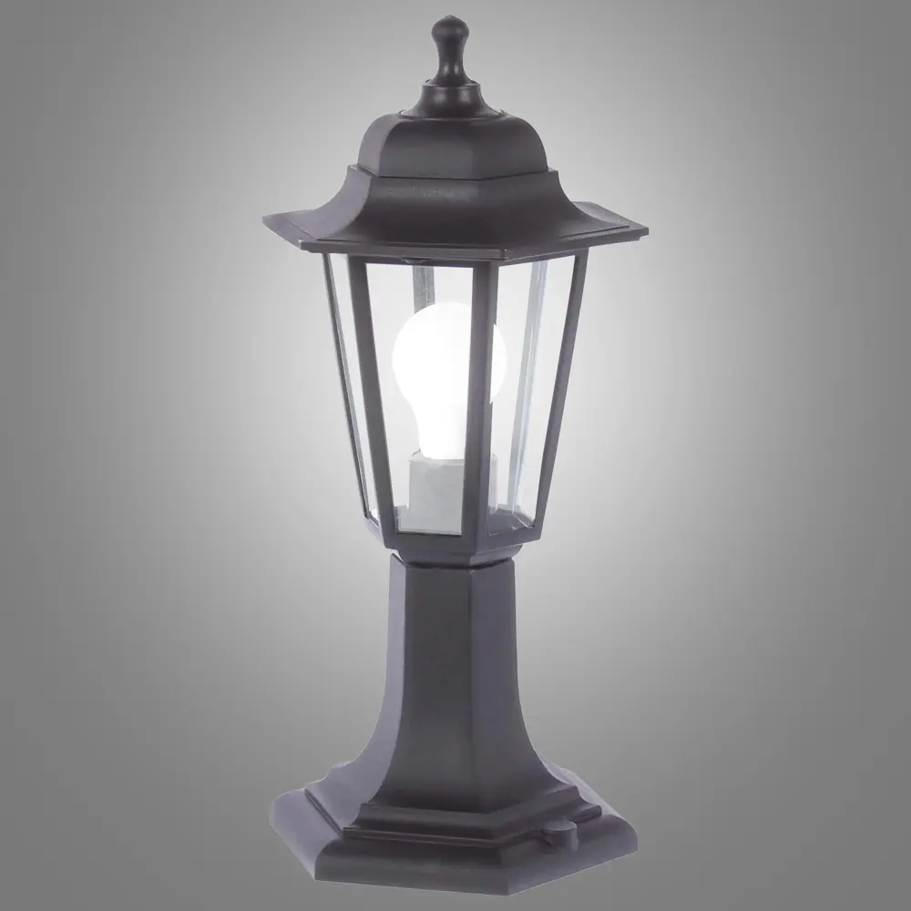 Фонарный столб уличный Apeyron малый 34 см цвет чёрный 81960500 STLM-2200865 