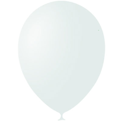 12004 Воздушные шары 30 см 100 шт. пастель белый Патибум 