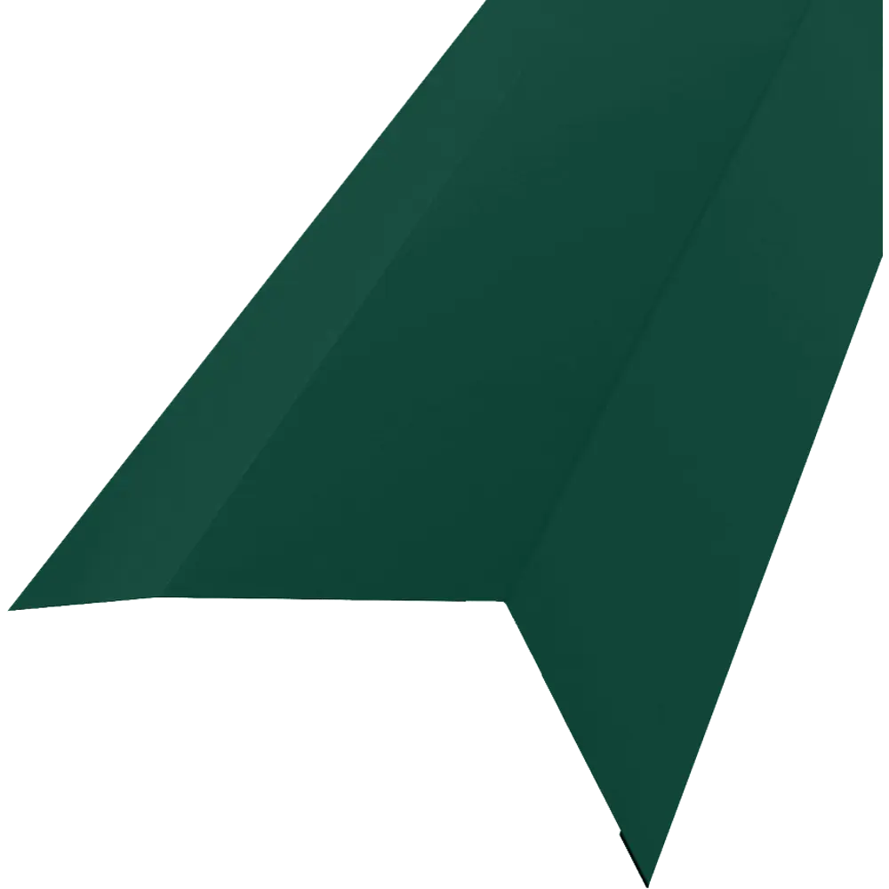 Планка карнизная 100x65 мм 2 м 0.4 мм RAL 6005 зеленый 84427764 STLM-2151262 Santreyd 