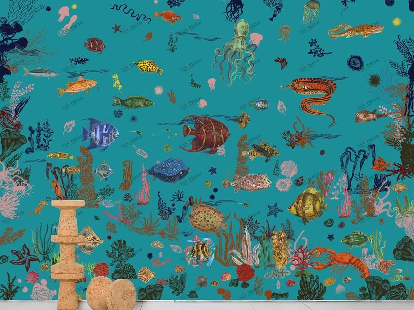 Moustache Обои на стену Domestic Ndl058 