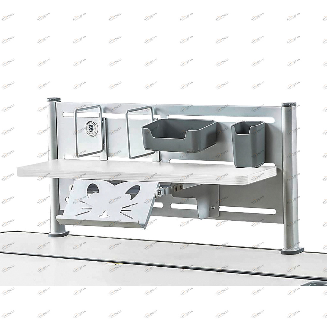 Книжная полка BD-P18 белый дуб MEALUX  336195 Белый Santreyd 