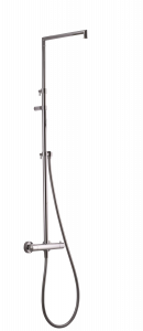 01-0840Q-CR CARIMALI Душевая стойка Rigoletto Square телескопическая одинарная