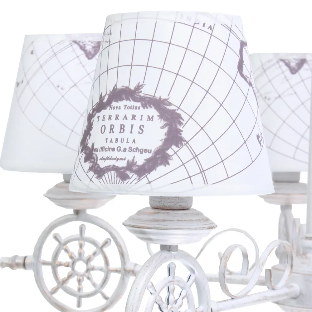 Люстра «Vessella» 1272/5 E14X5X40 Вт, цвет античный белый 81966664 STLM-2171853 JLIGHT  - Вид №1