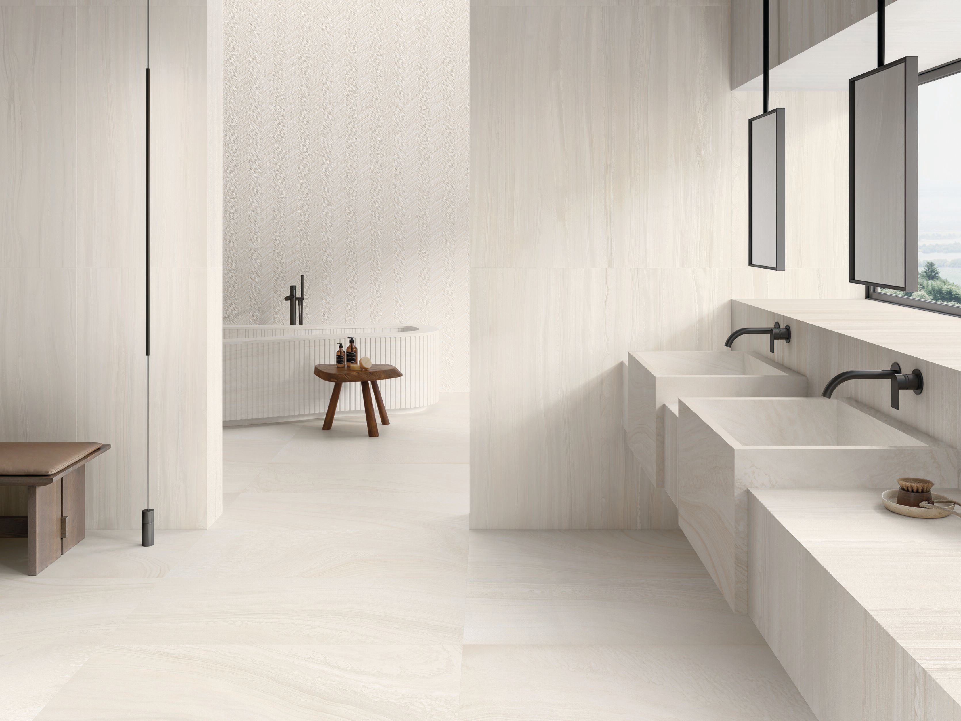 Пол / облицовка керамогранита с эффектом камня Provenza Varana Stone ARCH-00078420