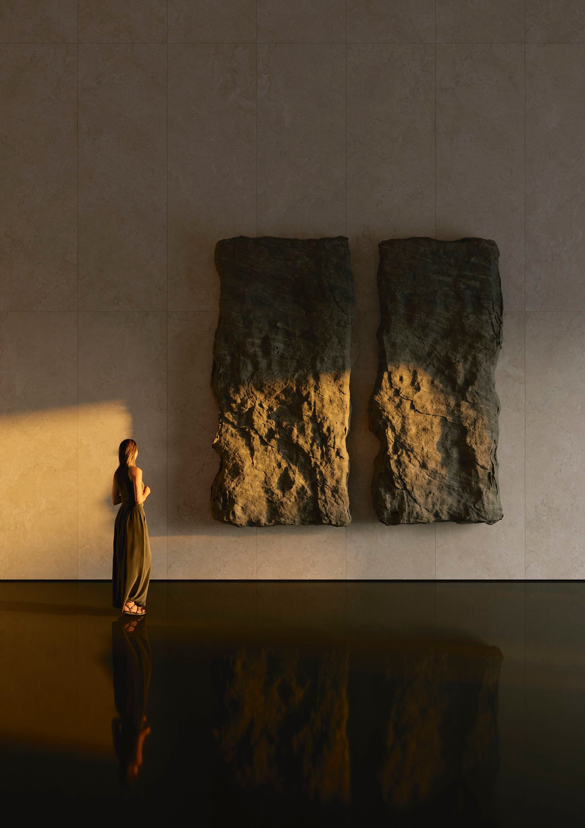 Пол / облицовка керамогранита с эффектом камня ARIOSTEA ультра камни ARCH-00123787 - Вид №1