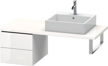 LC583601414 L-Cube Шкафчик для консоли Терра, декор Duravit - Вид №2