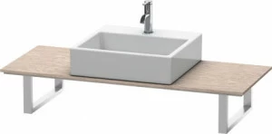 XL010C01111 Консоль для накладных раковин и встраиваемых умывальников, для пристенного варианта X-Large #XL010C 480 мм Кашемировый дуб