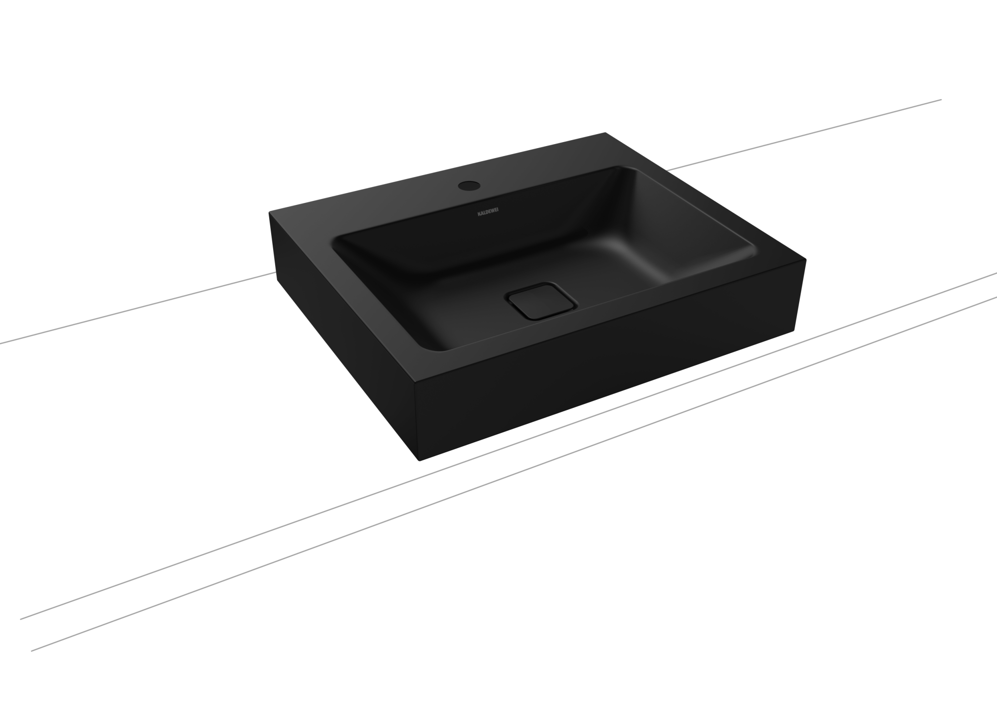 Умывальник KALDEWEI Сталь эмалированная 3085 282 холодный серый 90 30853319282