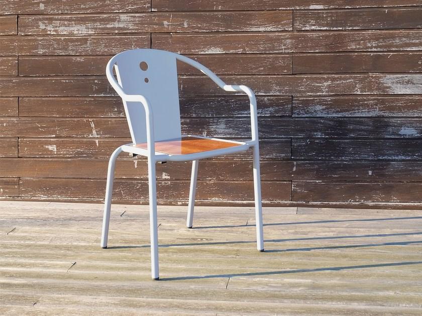 Adico Штабелируемый садовый стул с подлокотниками sun-id-1505696 - Вид №1