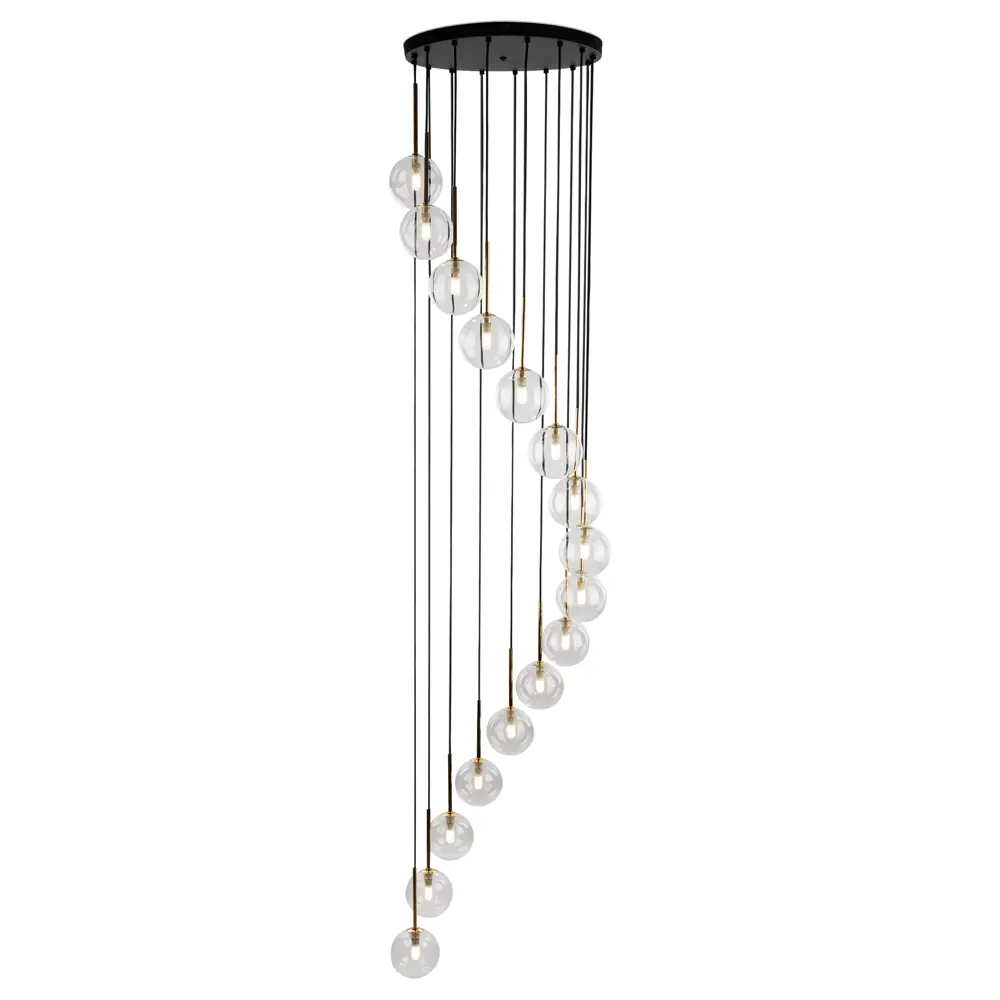 Люстра потолочная Aurora 10182 16 ламп 20 м² цвет черный 89440736 STLM-2060482 TK Lighting  - Вид №2