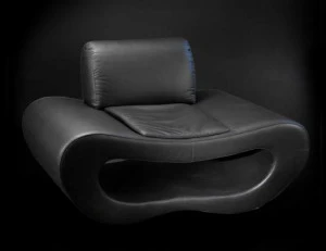 VGnewtrend Кожаное кресло New lips