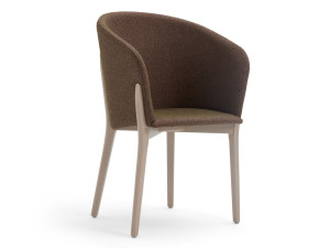 Тканевый стул с подлокотниками