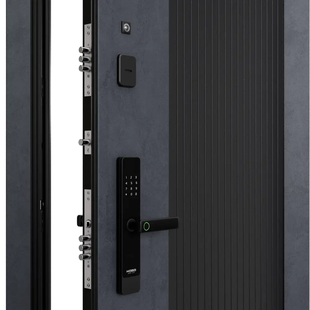 Входная дверь TOREX Протон Скай 86x205 см правая белая с зеркалом 89437238 STLM-1582780 - Вид №5