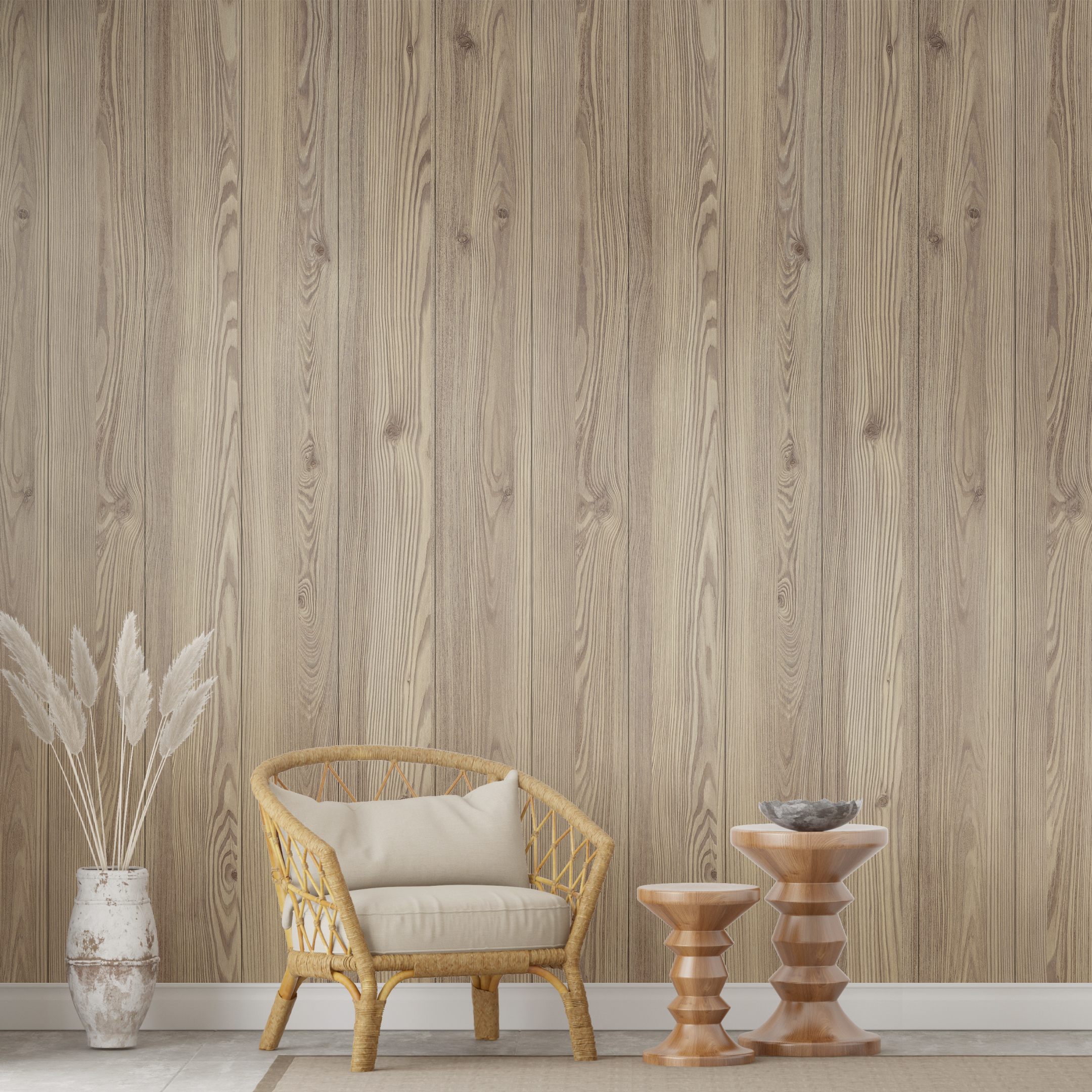 Панель МДФ Classic STELLA Light 2700х200х6 Кедр Гималайский (упак. 8 шт.) STSR-52 - Вид №3