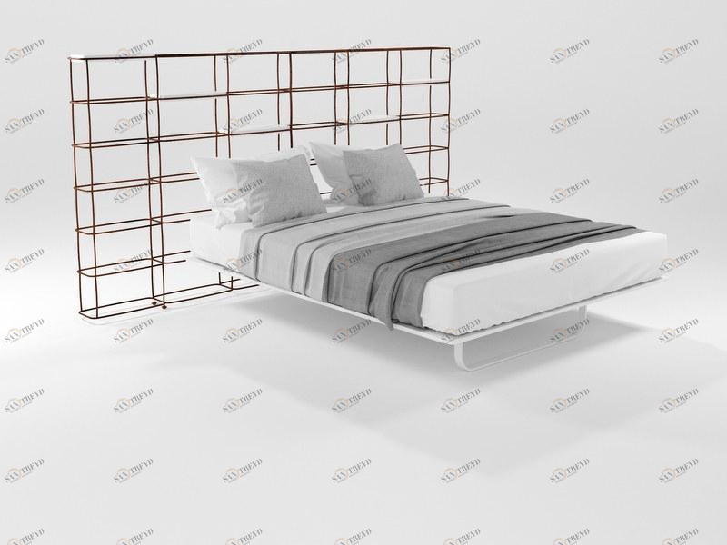 Barel Книжный шкаф-кровать из кованой стали ручной ковки Filodiferro sun-id-1401038