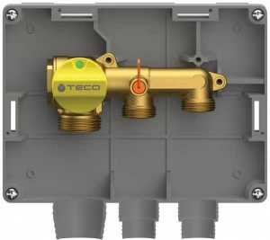TECO Двухходовой одинарный запорный газовый коллектор K2