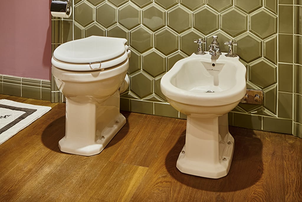 Напольный керамический туалет с настенным сливом Park Avenue Bryant ARCH-00100952 - Вид №1