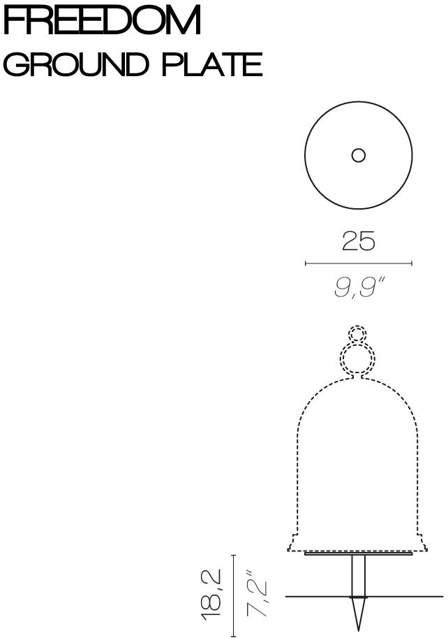 Contardi Уличный светильник с аккумулятором Freedom sun-id-1408715 - Вид №12