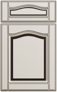 Фасады для кухни Патина Фрезеровка «Оксфорд» Слоновая кость №559