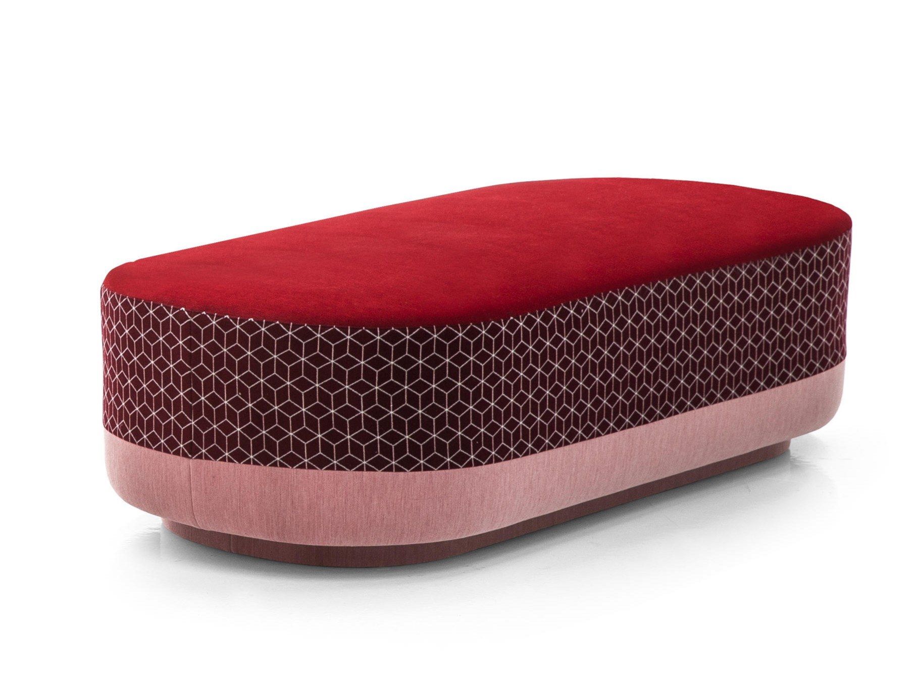 Мягкая скамейка из ткани MOROSO Sushi edition ARCH-00027060
