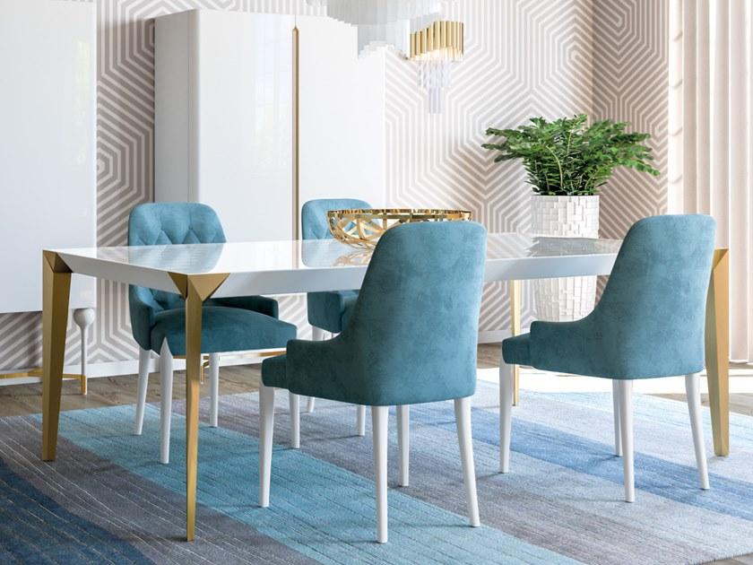 Jetclass Прямоугольный лакированный обеденный стол Triny Jtn201 (a/b/c/d)  - Вид №2