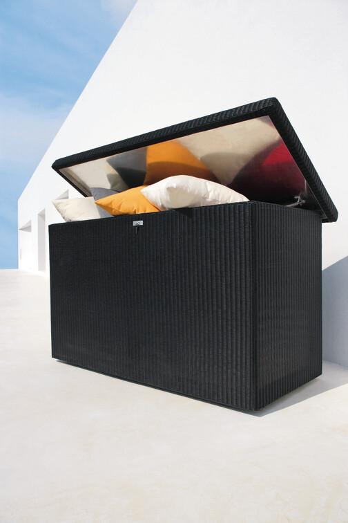 MNST1293 Подушка из осины большой шнур 2мм черный Manutti CushionBoxes  - Вид №3