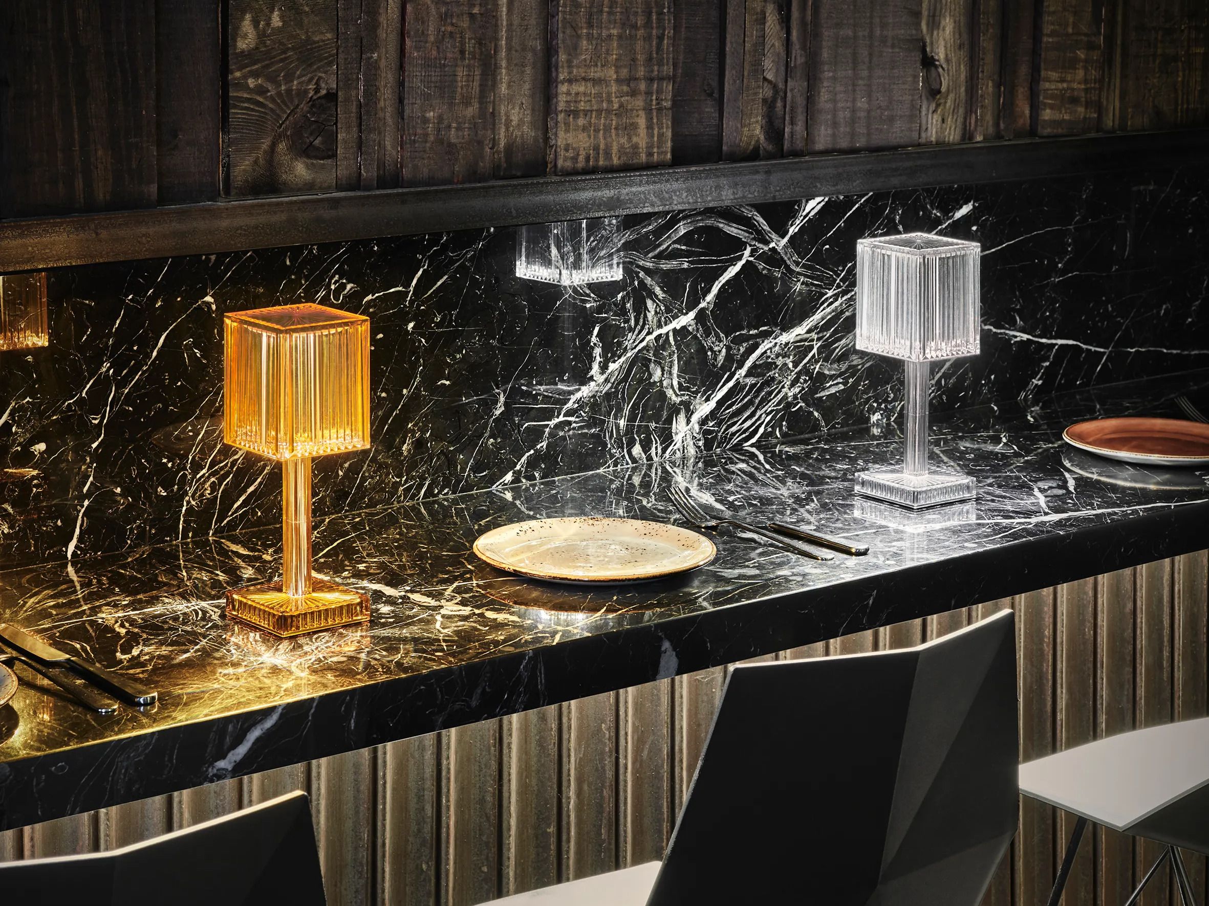 Стеклянная наружная настольная лампа Vondom ARCH-00132135 - Вид №7