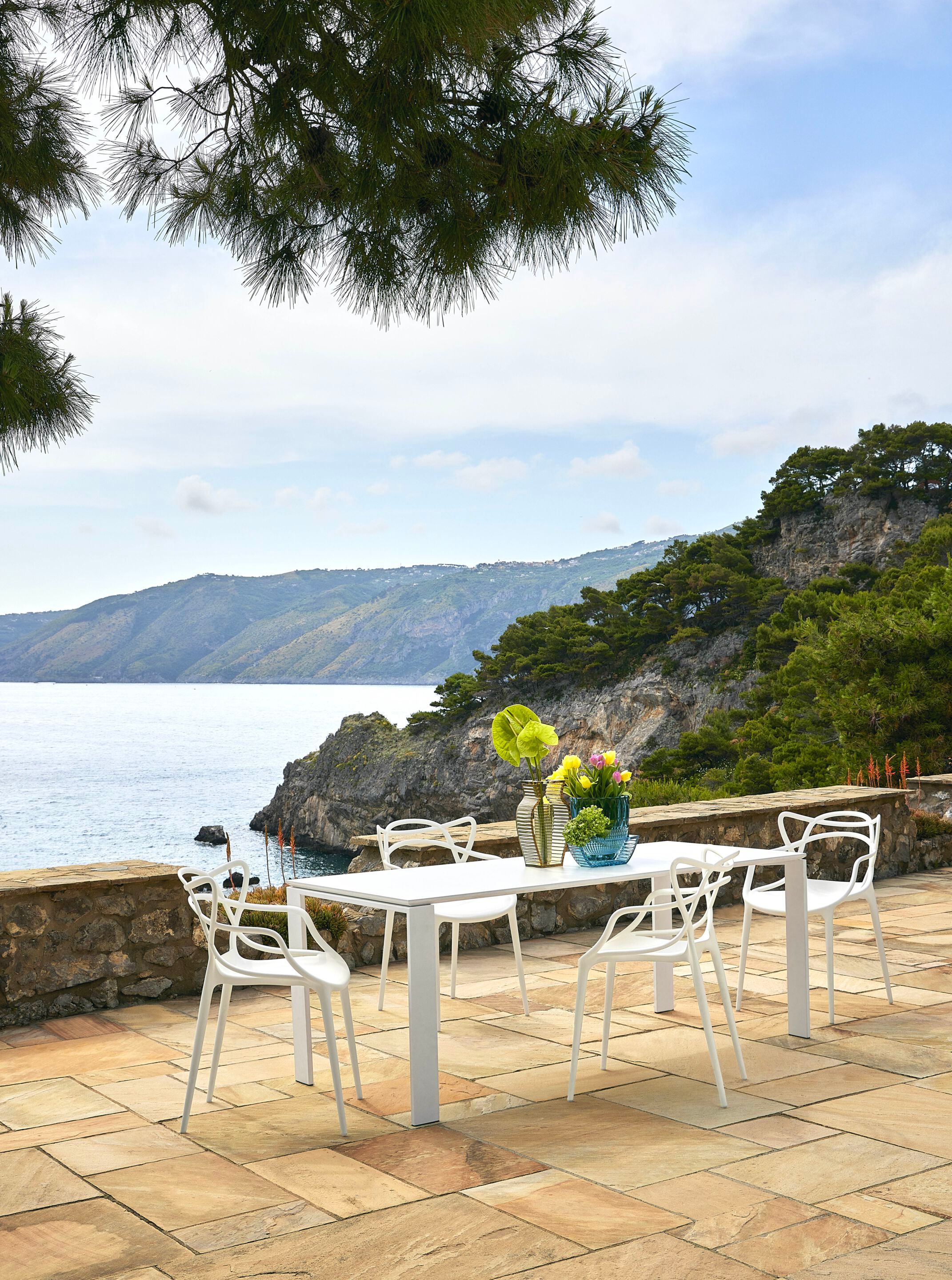 Штабелируемый стул из инженерного пластика с подлокотниками Kartell Masters ARCH-00054309 - Вид №18