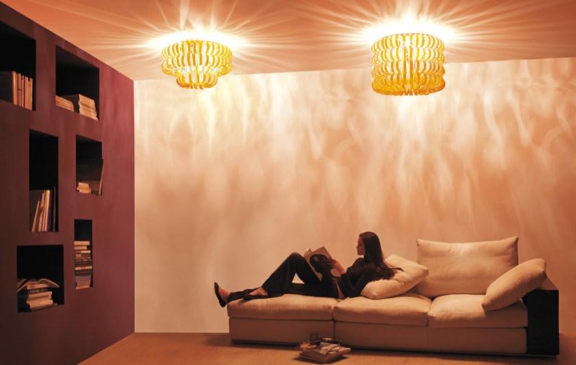 Vetreria Vistosi Стеклянный потолочный светильник Ecos sun-id-1403833 - Вид №1