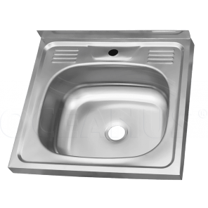 500х500  Кухонные мойки Public Steel 