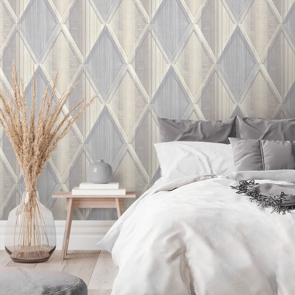 Обои флизелиновые Deco-Deco Chalet серые 1.06 м DD6044-11 88671977 STLM-2182927 - Вид №2