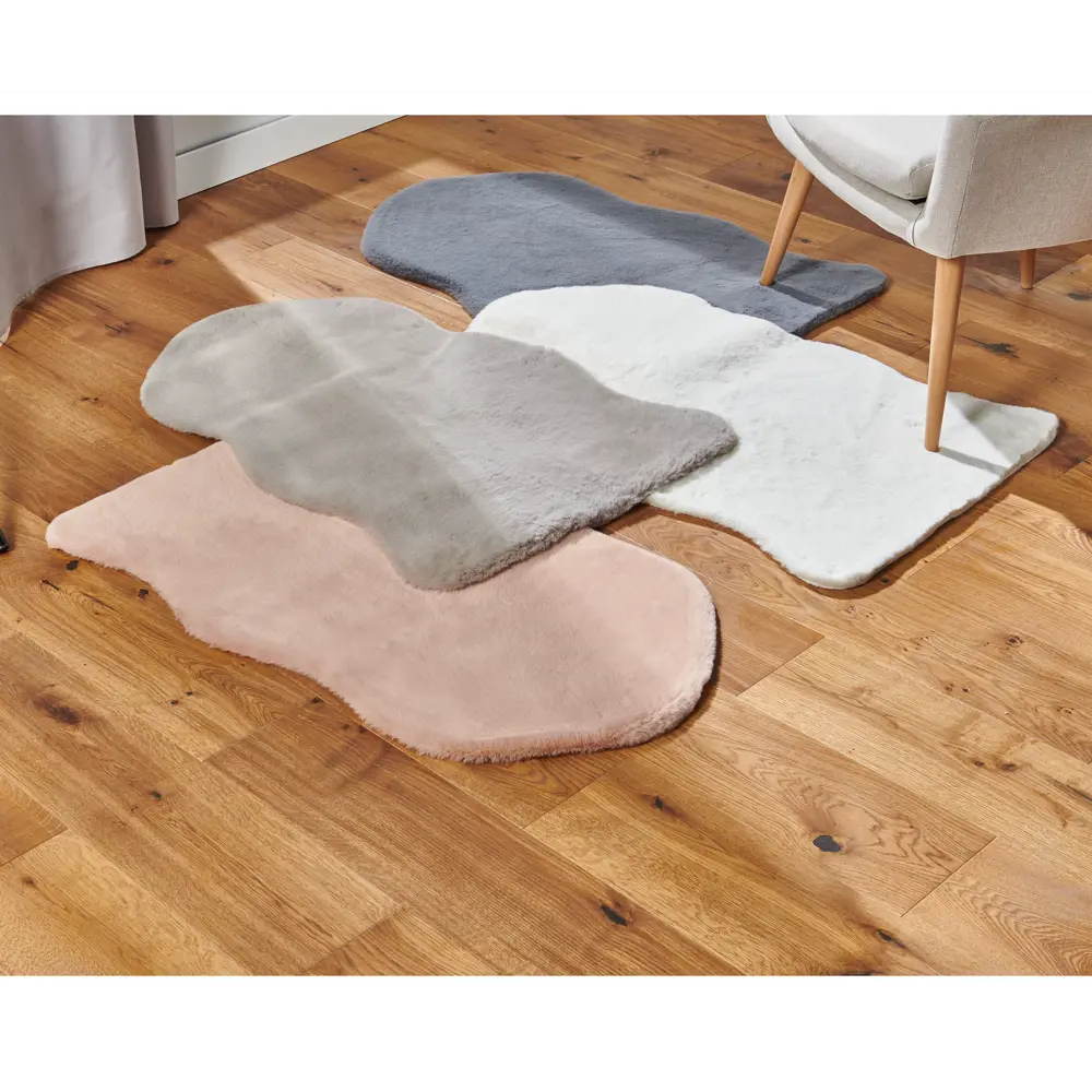 INSPIRE BIANCA — Искусственная шкура розовая 60×90 см для уютного интерьера 83235381 STLM-0039662 - Вид №6