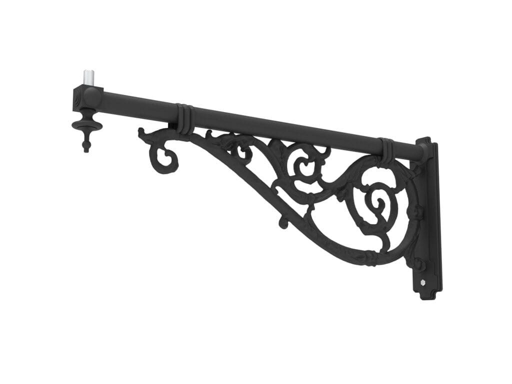 Литой алюминиевый уличный фонарь настенный кронштейн EUROCOMITALIA CAPRI ARCH-00104322 - Вид №1