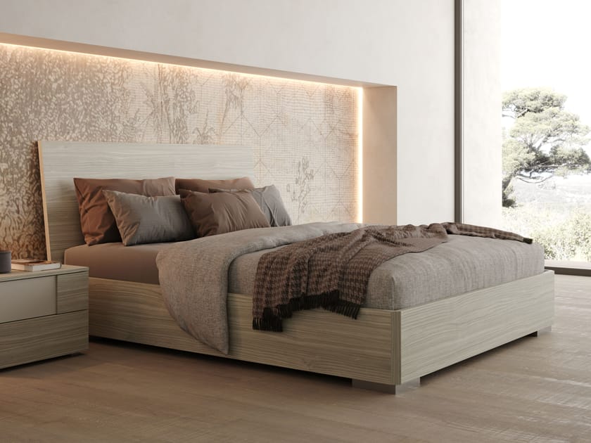 Деревянная двуспальная кровать для хранения Giessegi FLY ARCH-00018796