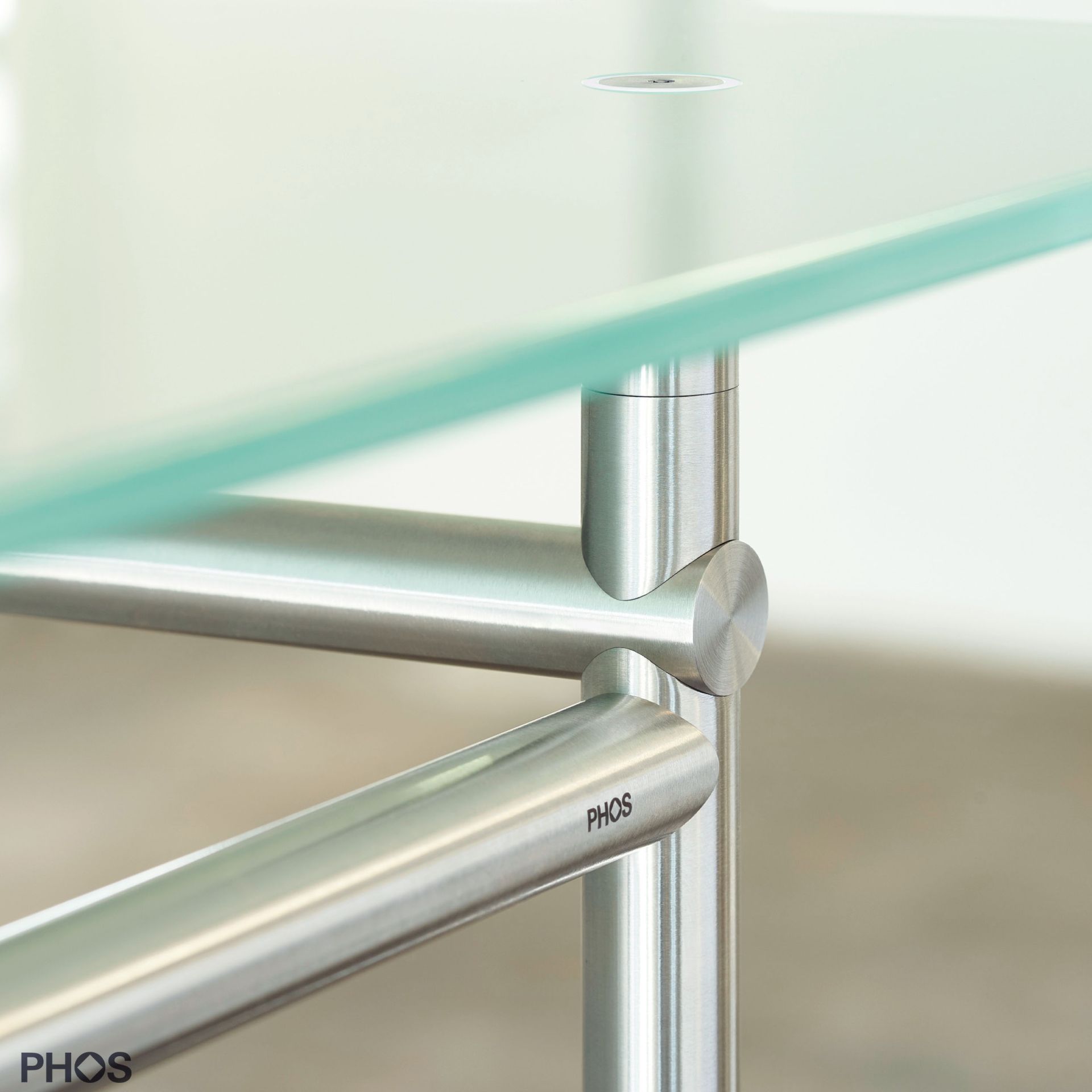 GL2G-600 Шкаф для прихожей со стеклянной полкой PHOS  - Вид №3