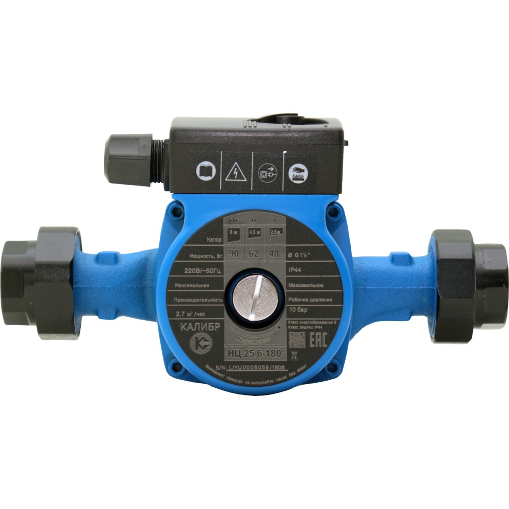 69381 Калибр Насос циркуляционный электрический НЦ-25/6-180 