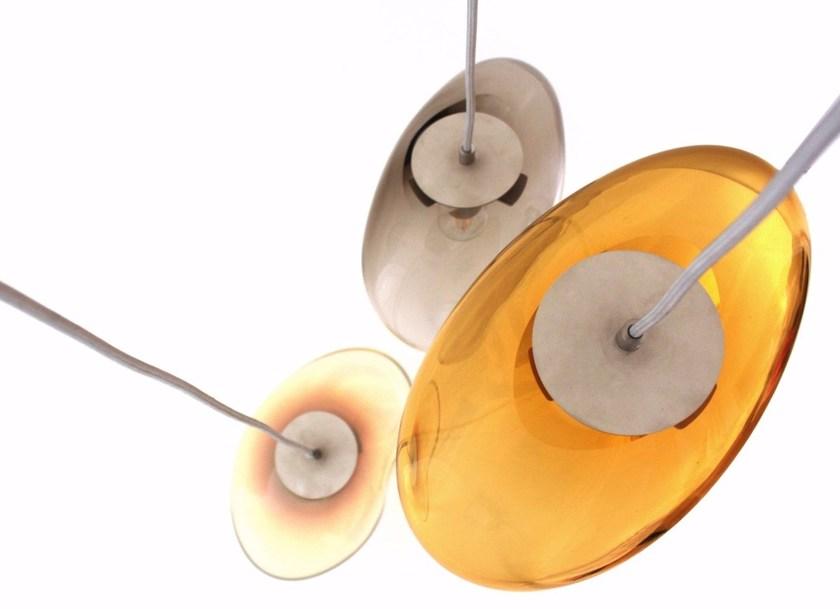 ELOA Подвесной светильник с прямым светом ручной работы из дутого стекла Planetoide sun-id-1426956 - Вид №3