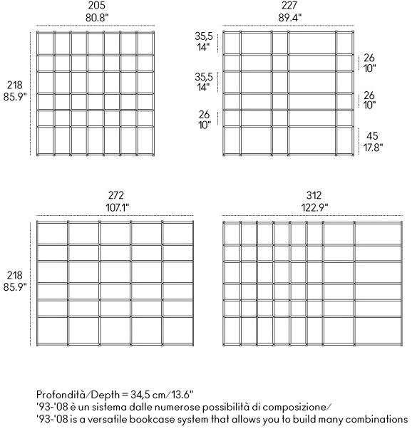 Casamania & Horm Модульный книжный шкаф из дерева sun-id-1357304 - Вид №8