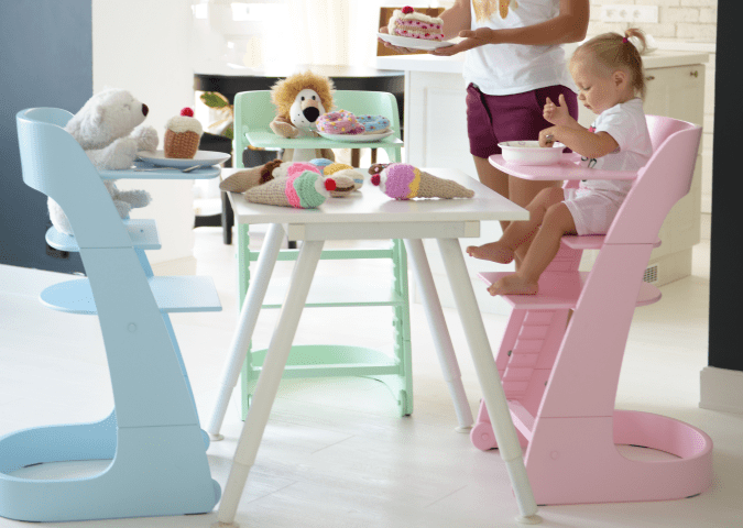 Стульчик-трансформер голубой Chair ELLIPSE ELLIPSECHAIR 257744 Голубой Santreyd  - Вид №2