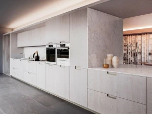 GD Arredamenti Модульная кухня из лиственницы с островом Velvet