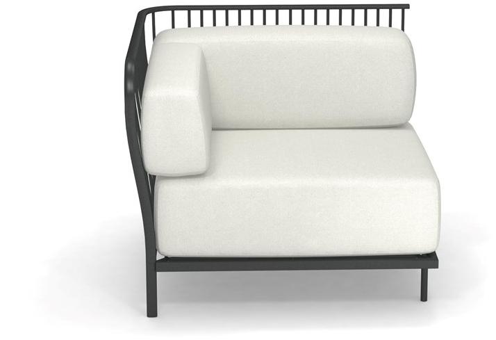 emu Угловое садовое кресло с тканевой обивкой Cannolè 1082 - 1083 - 1084 - Вид №6