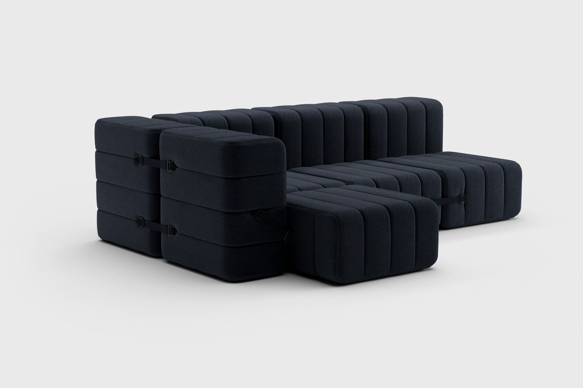 Модульный угловой диван из ткани AMBIVALENZ Curt ARCH-00061719 - Вид №30